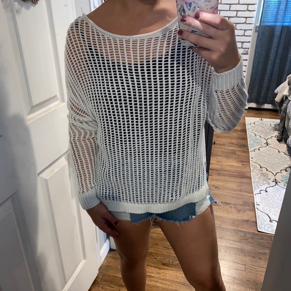 GARAGE Open Knit sweater/pullover